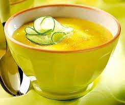 Kalte Mango Gurken Suppe Rezept Suppen Rezept Vegetarisch Kalte Suppe Rezept Sommer Suppe