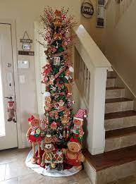 I Want A Skinny Tree Festive N Minimal Gingerbread Christmas Decor Pencil Christmas Tree Gingerbread Decorations