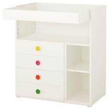 Ikea Stuva Folja Changing Table With 4 Drawers White This Changing Table Grows With Your C In 2020 Baby Changing Tables Changing Table With Drawers Ikea Storage