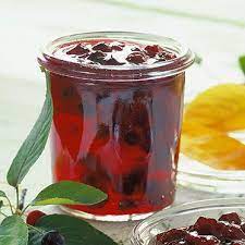 Felsenbirnen Konfiture Rezept Felsenbirne Marmelade Felsenbirne Lebensmittel Essen