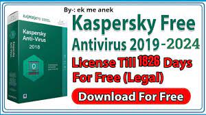 Activate Kaspersky Antivirus 2019 License Key Till 2024 Youtube