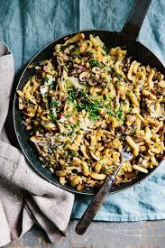 Champignon Spatzle Pfanne Rezepte Fleisch Gerichte Eierspatzle Rezept