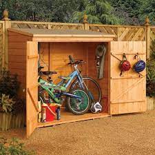 Holz Gartenhaus Dammen Das Material Und Was Noch Zu Beachten Ist Fahrradschuppen Fahrradgarage Holzlagerschuppen
