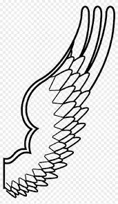 Angels are usually represented as young perfect human beings with feathered wings on their backs despite being disembodied creatures. Spread Drawing Design Angel Wing Feathers Bird Wings Coloring Pages Free Transparent Png Clipart Images Download