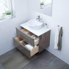 Ikea Godmorgon Tolken Tornviken Waschbschr Aufsatzwaschb 45 Hochglanz Grau Weiss Dalskar Mischbatterie Dalsk Idee Bagno Piccolo Toeletta Bagno Idee Ikea