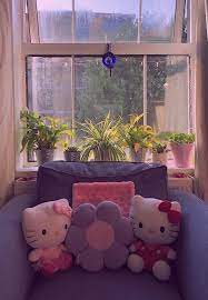 Hello Kitty Chair Indie Room Indie Room Decor Cute Room Decor