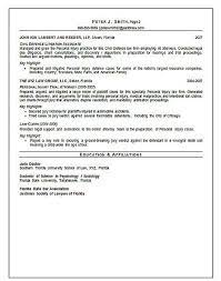 Trial Attorney Resume Examples Trial Attorney Good Resume Examples