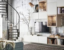 Besta Rendszer Ikea Massivholztisch Ikea Wohnung