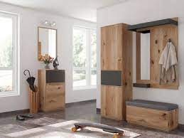 Garderobenpaneel Eiche Massiv Spiegel Entdecken In 2020 Garderobenpaneel Garderobe Schrank Garderobenschrank