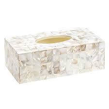 Tissue Box Holder Rectangular Decorative Beautiful Mother Of Pearl Cover Bath Creativescents Tissue Boxes Tissue Box Holder Covered Boxes