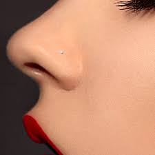 Nous proposons des piercings nez et nostril de haute qualité homme femme. Piercing De Nez Diamant 0 02carats Or Blanc Barre En U Femme Homme Piercings Maty