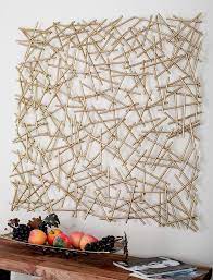 Gold Sticks Metal Wall Plaque Kirklands Gold Metal Wall Art Stick Wall Art Gold Wall Art Bedroom
