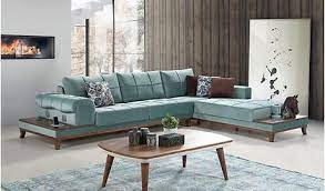 Tempo Kose Takimi Su Yesili Living Room Sofa Set Floor Seating Living Room Modern Sofa Living Room