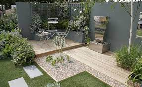 Sitzecke Holzdeck Gartenmobel 701520 Blp Msg Patrick Hahn Jpg 1000 613 Moderne Gartenentwurfe Gartengestaltung Gartendesign Ideen