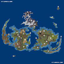 Ff7のワールドマップ 世界地図 ファイナルファンタジー7 完全攻略 Final Fantasy Vii ゲーム攻略