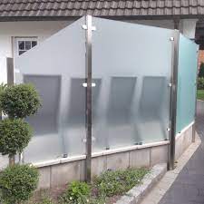 Sichtschutz Aus Glas Fur Den Garten Sichtschutz Glas Sichtschutz Terrasse Glas Sichtschutz Terrasse