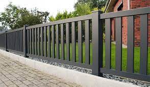 Alu Vorgartenzaun Baltrum Vorgarten Zaun Eingangstor Design Zaun