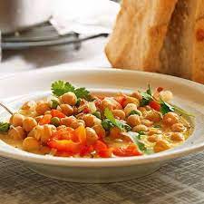 Kichererbsen Paprika Eintopf Rezept Kichererbsen Rezepte Eintopf