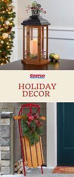 From Sleds To Lanterns Find Holiday Decorations At Costco Com Christmas Crafts Decorations Lantern Christmas Decor Holiday Decor