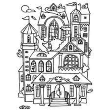I hope you enjoy coloring them as much as i do! Top 25 Free Printable Haunted House Coloring Pages Online