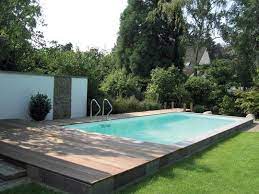 Pool Im Garten Bauhausstil Haus Pool Im Garten Gartenpools Garten
