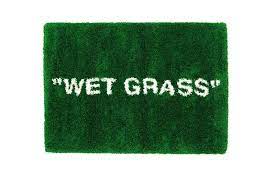 Virgil Abloh X Ikea Wet Grass Carpet Ikea Rug Grass Rug Modern Rug Design