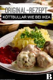Kottbullar Das Original Rezept Von Ikea Rezept In 2020 Rezepte Kottbullar Rezept Lebensmittel Essen