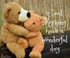 Teddy Bear Hugging Image Cute Good Morning Teddy Bear Images Good Morning