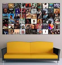 Real Hip Hop Wall Art Framed Rap Canvas Hip Hop Collage Etsy Hip Hop Gifts Good Kid Maad City Real Hip Hop