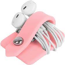 Amazon Com Elfrhino Cord Organizer Earbuds Holder Earphone Wrap Earphones Organizer Headset Headphone Earphone Wrap Winder Cord Manager Cable Winder Pink Electronics Apple airpods pro wireless earphones white.