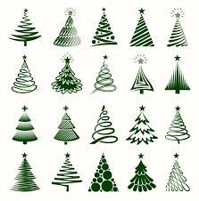 Bubaone Stock Image And Video Portfolio Istock Christmas Doodles Christmas Tree Drawing Christmas Tree Collection