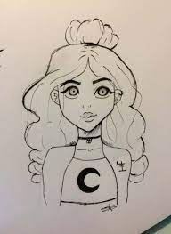 20 New Ideas Drawing Ideas Easy Tumblr Sketch Easy Drawings Girl Drawing Sketches Cute Drawings