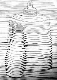 Sketchbook Arts 120 002 Drawing 1 In 2021 Contour Line Drawing Cross Contour Line Drawing Contour Line