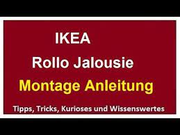 Ikea Verdunklungsrollo Montieren Skogsklover Anbringen Jalousie Montage Rollo Befestigen Youtube Montage Jalousien Fortbildung