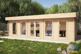 Upgrade Garden Log Cabins To Sauna Decorifusta In 2020 Snooker Room Table Tennis Room Contemporary Garden Rooms