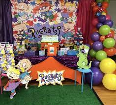 Rugrats Backdrop In 2021 Baby Shower Party Themes Birthday Party Theme Decorations Teenage Birthday Party