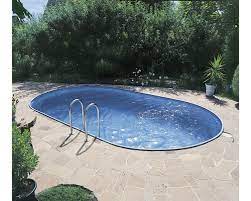 Einbaupool Stahlwandbecken Solo Oval 525 X 320 Cm Tief 150 Cm Bei Hornbach Kaufen
