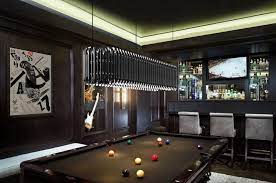 Pool Table Lighting Billiard Room Chandelier In Living Room Pool Table Room