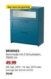 Ikea Munchen Brunnthal Brimnes Kommode Mit 3 Schubladen Dunkel Grunblau Frostglas 78x95 Cm Fur 49 99 Stat Brimnes Kommode Kuche Und Haushalt Schubladen