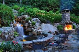 Garten Wasserfall Brunnen Gartenbrunnen Wasserfall Garten Wasserfall Design