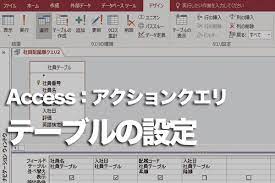 Accessのテーブル作成クエリで作成したテーブルの設定がおかしいときの対処方法と名前の変更方法 できるネット