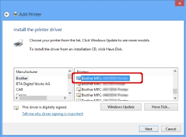 This download only includes the printer drivers and is for users who are familiar with installation using the add printer wizard in windows®. Install The Built In Drivers For Windows 8 Or Later Brother
