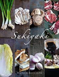 Japanisches Hot Pot Rezept Mit Rindfleisch Sukiyaki Rezept Whiteonrice Paar Hot Pot Recipe Sukiyaki Recipe Beef Sukiyaki Recipe