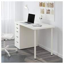Linnmon Alex White Table 120x60 Cm Ikea White Bedroom Furniture Bedroom Decor Design Home Office Design