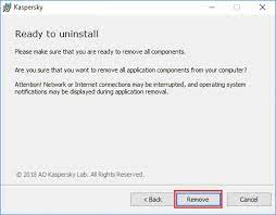 How To Remove A Kaspersky Application