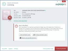 Activation Error Key Is Blocked