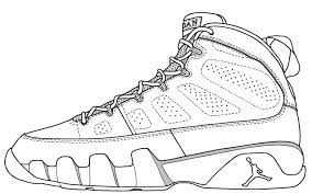 The ultimate creative coloring book for adults and kids! Jordan Shoes Coloring Pages Coloring Home