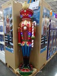 76 Inch Lighted Nutcracker Nutcracker Christmas Decorations Pink Christmas Diy Christmas Yard Art