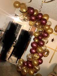 Ballon Garland Gold Party Decorations Gold Graduation Party Gold Party