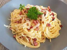 Koelkasts Spaghetti Carbonara So Mach Ich Die Carbonara Seit Mindestens 20 Jahren Uber 2944 Spaghetti Carbonara Rezept Spaghetti Carbonara Carbonara Rezept